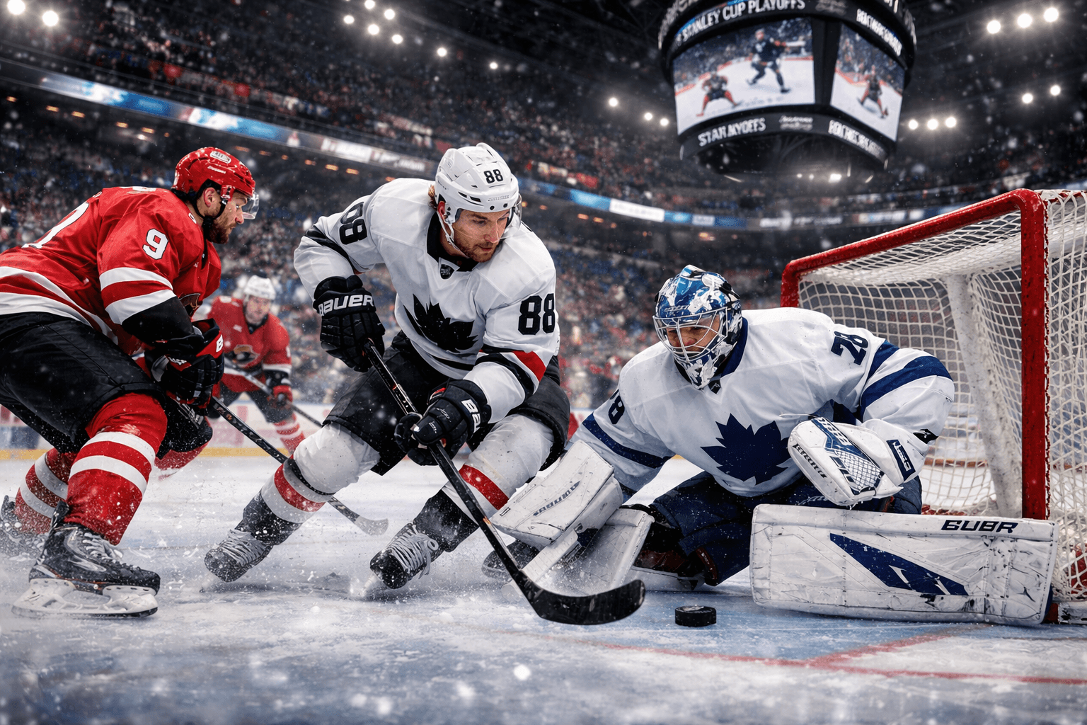 Stanley Cup Playoffs – akce před brankou, NHL hokej a tipy na sázení