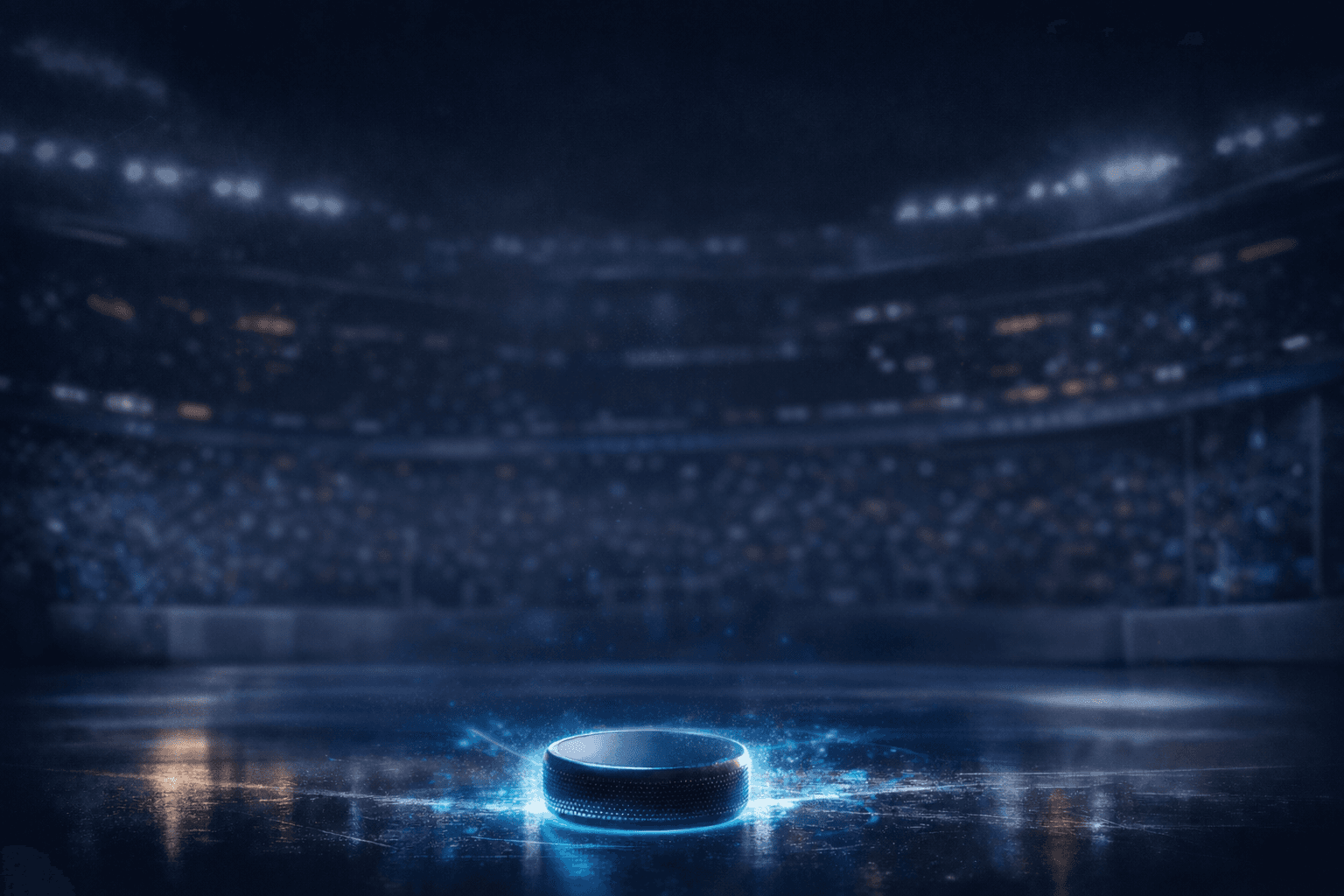 Hockey stadium background